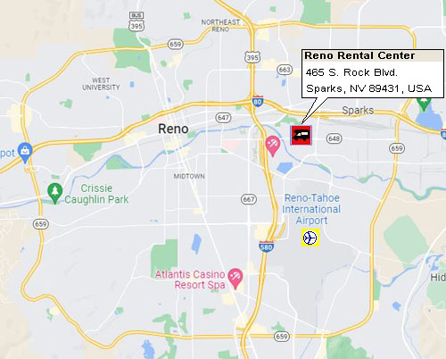 RV Rental Center  - Cruise America - Reno