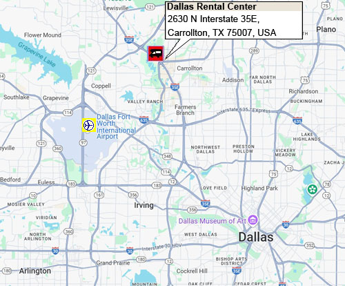 RV Rental Center  - Cruise America - Dallas DFW area