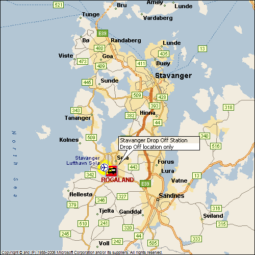 RV Rental Center  - Touring Cars EST  - Stavanger - Drop Off location only