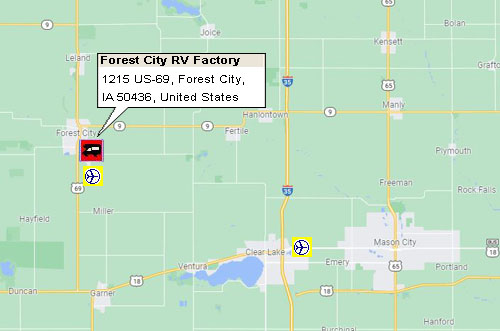 RV Rental Center  - Road Bear RV - Forest City