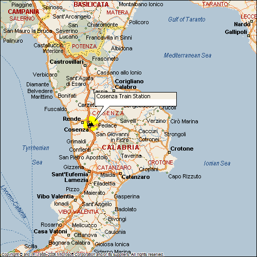 RV Rental Center  - BluRent IT - Cosenza - Train Station