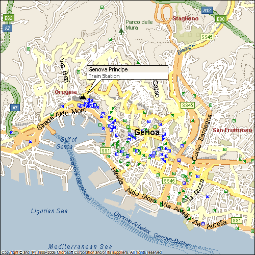 RV Rental Center  - BluRent IT - Genova - Principe - Train Station