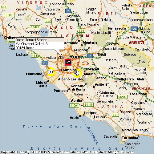 RV Rental Center  - BluRent IT - Roma - Termini Train Station