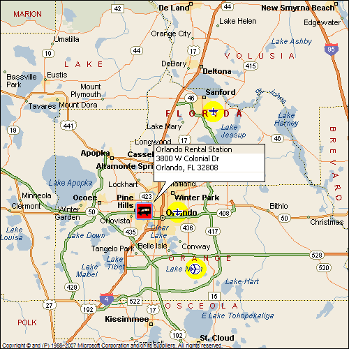 RV Rental Center  - El Monte WMNR - Orlando MCO area