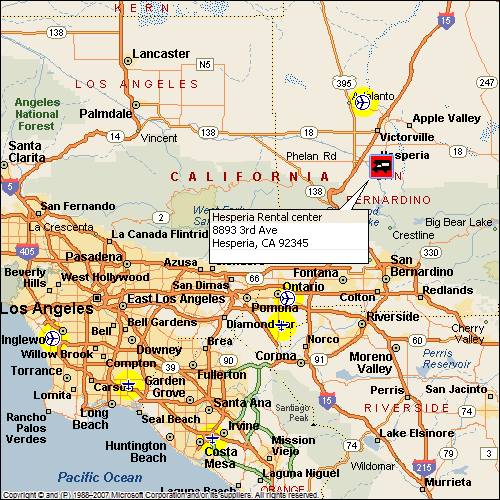 RV Rental Center  - El Monte WMNR - Hesperia