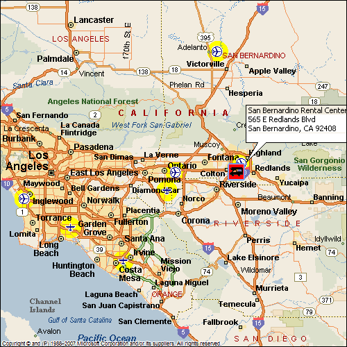 RV Rental Center  - El Monte WMNR - San Bernardino