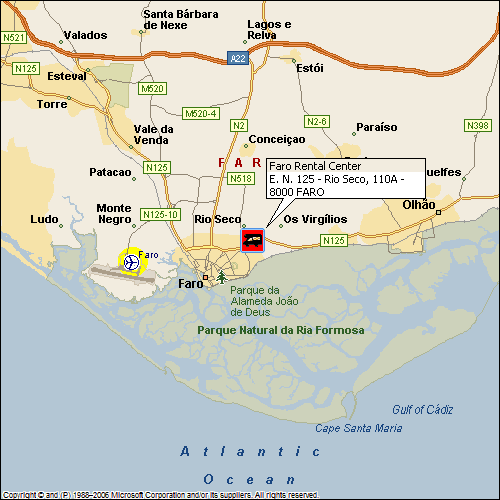 RV Rental Center  - BluRent PO - Faro - Airport