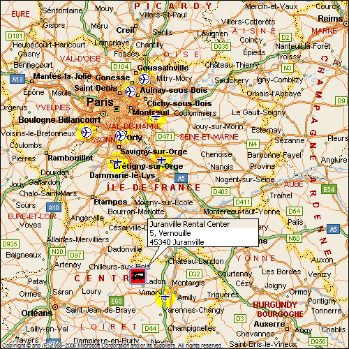 RV Rental Center  - BluRent FR - Paris - Charles De Gaulle Airport