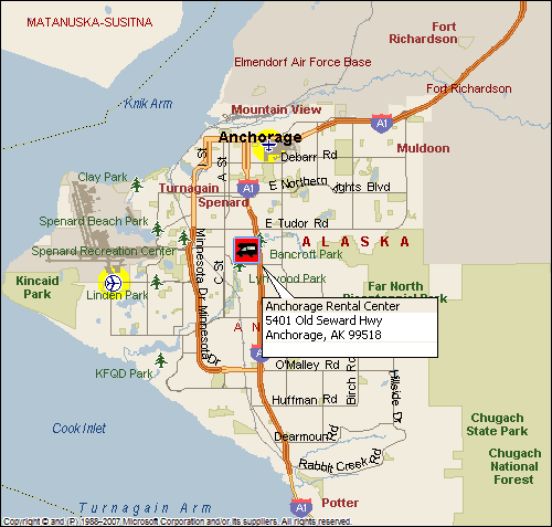 RV Rental Center  - ClipperShip - Alaska motorhome rental