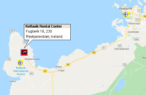 RV Rental Center  - Camper Iceland - Keflavk - Airport