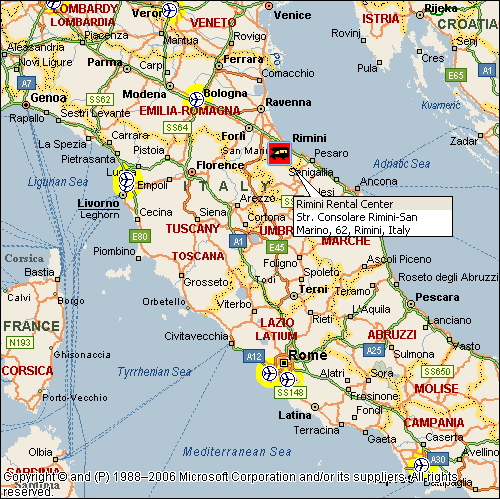 RV Rental Center  - Motorhomes Italy - Rimini