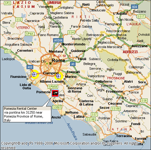 RV Rental Center  - Motorhomes Italy - Pomezia