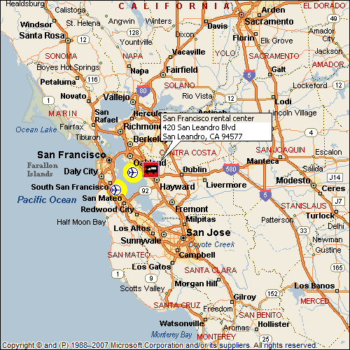 RV Rental Center  - Britz USA - San Leandro