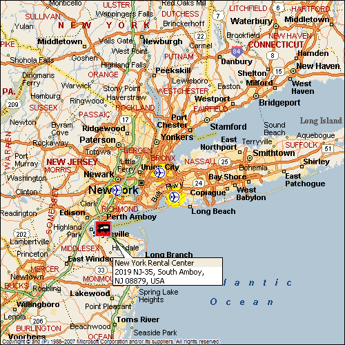 RV Rental Center  - Britz USA - South Amboy - New Jersey