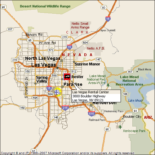 RV Rental Center  - Britz USA - Las Vegas LAS area