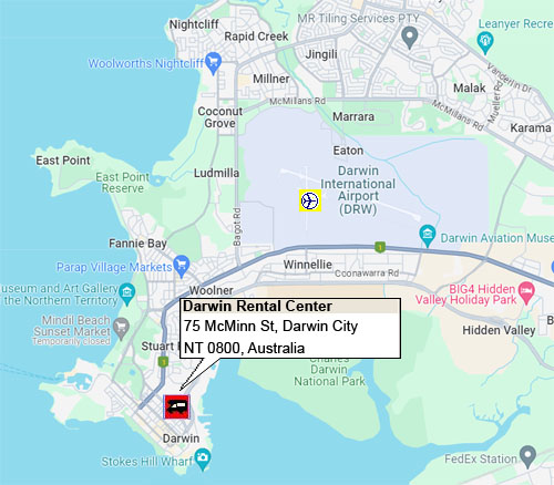 RV Rental Center  - JucyStar - Darwin