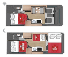 volkswagen campervan hire example MH22