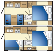 luxury rv rental example Pickup 16