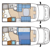 cheapest campervan hire example MC 4-32