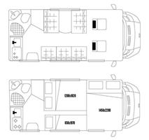 rv rentals Miami example Motor Home King 5