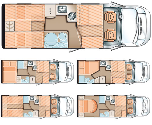motorhome hire australia example Family Classic
