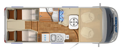 san francisco rv rentals example Hymer Exsis i 588