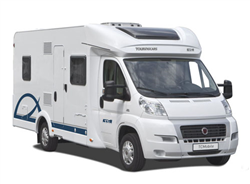 Europe motorhome rental example Category Medium