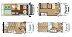 campervan hire Italy example Active Classic