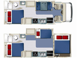 motorhome hire europe example Tucana RV - 25-27ft