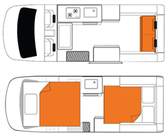 europe campervan hire example HiTop