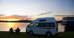 campervan hire new zealand example Hitop Camper