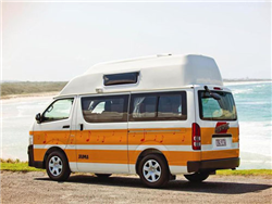new zealand campervan hire example Hippie Hitop