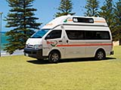 cheap campervan hire new zealand example Voyager