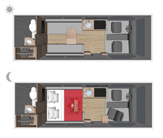 motorhome hire usa example Van