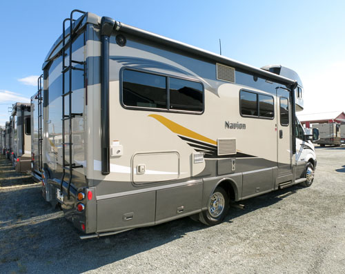 rent a motorhome example Navion C-25