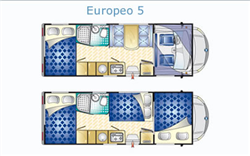 Campervan hire example Europeo 5