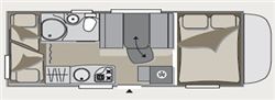 Campervan hire example Genesis 43 GF