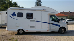 Campervan hire example Ahorn T660