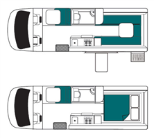 Motorhome hire example Ultima 2 T/S - Flex