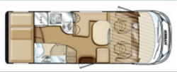 rv rent example Hymer B 524 STAR