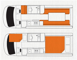 nz campervan hire example Venturer Plus