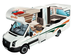 campervan hire nz example Euro Star