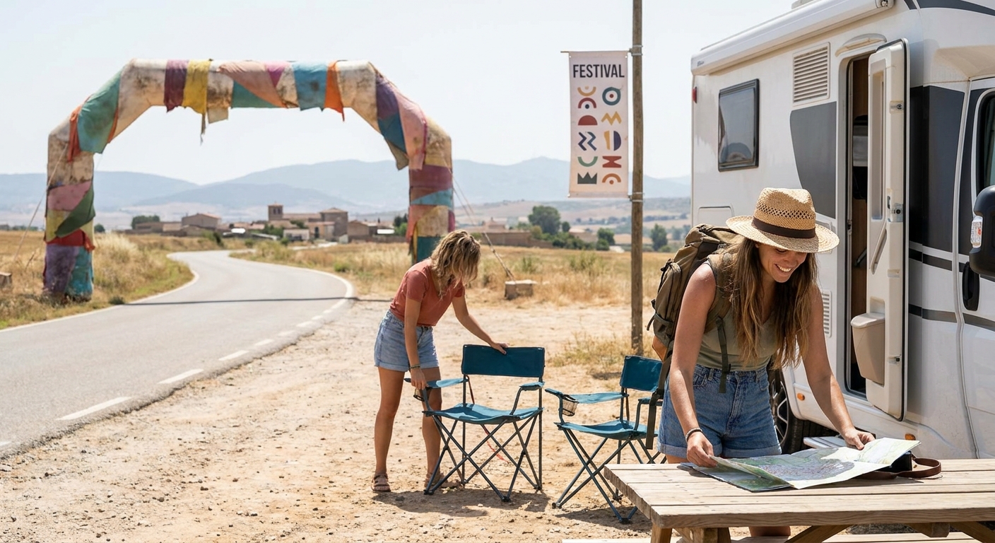 RV rental costs for Madrid (to participate in festivals)