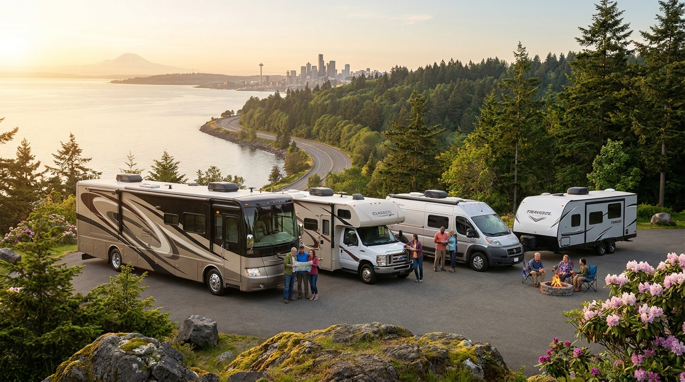 First-Time RV Rental Comparison in Seattle - Beginners Suppliers 2026
