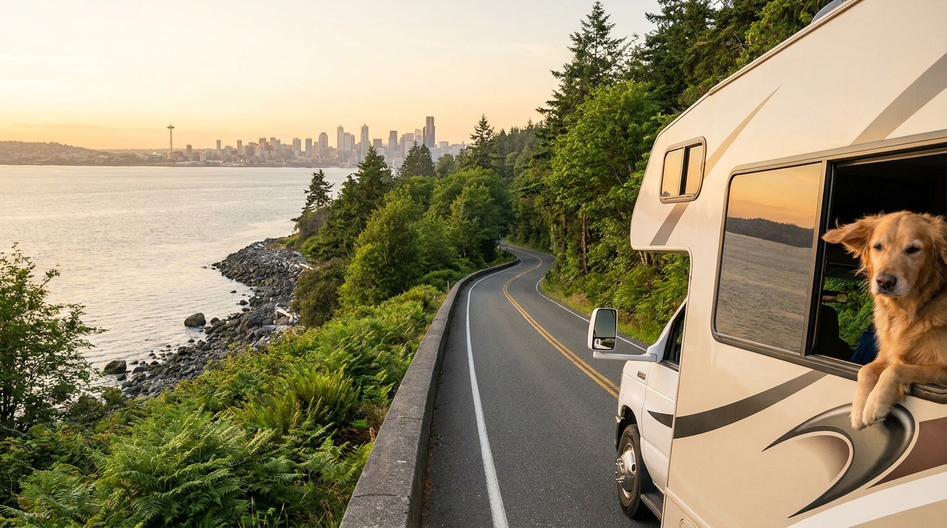 Pet-Friendly RV Driving in Seattle - Routes 2026