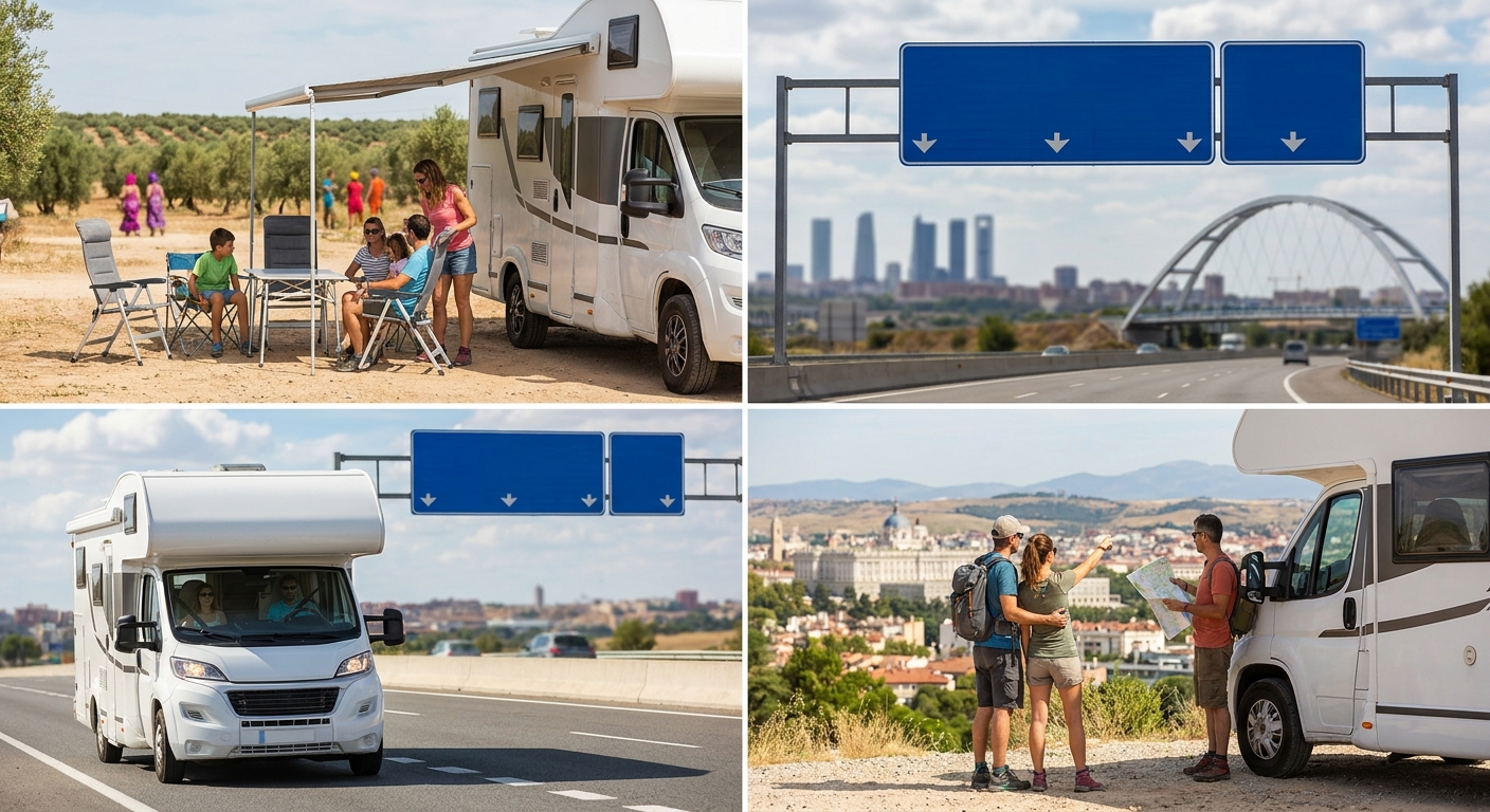 Winter RV rental tips for Madrid (to participate in festivals)