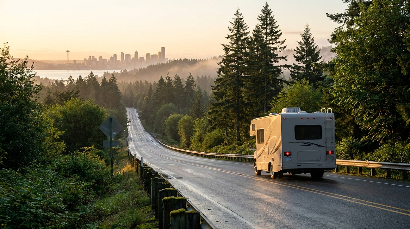 One-Way RV Driving in Seattle - Route Planner 2026