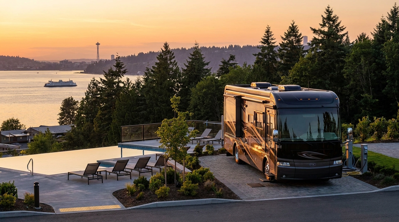 Luxury RV Camping in Seattle - Premium Resorts 2026