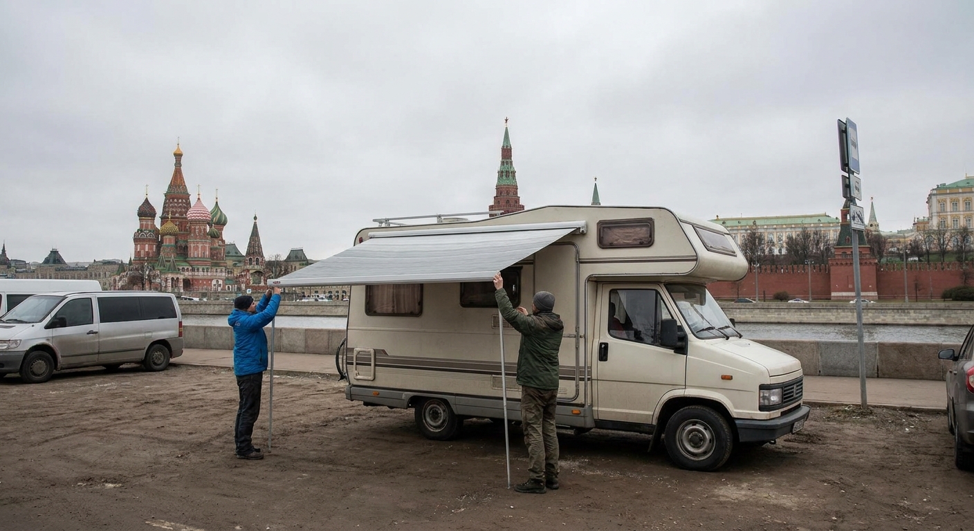 RV travel section-1 for Moscow