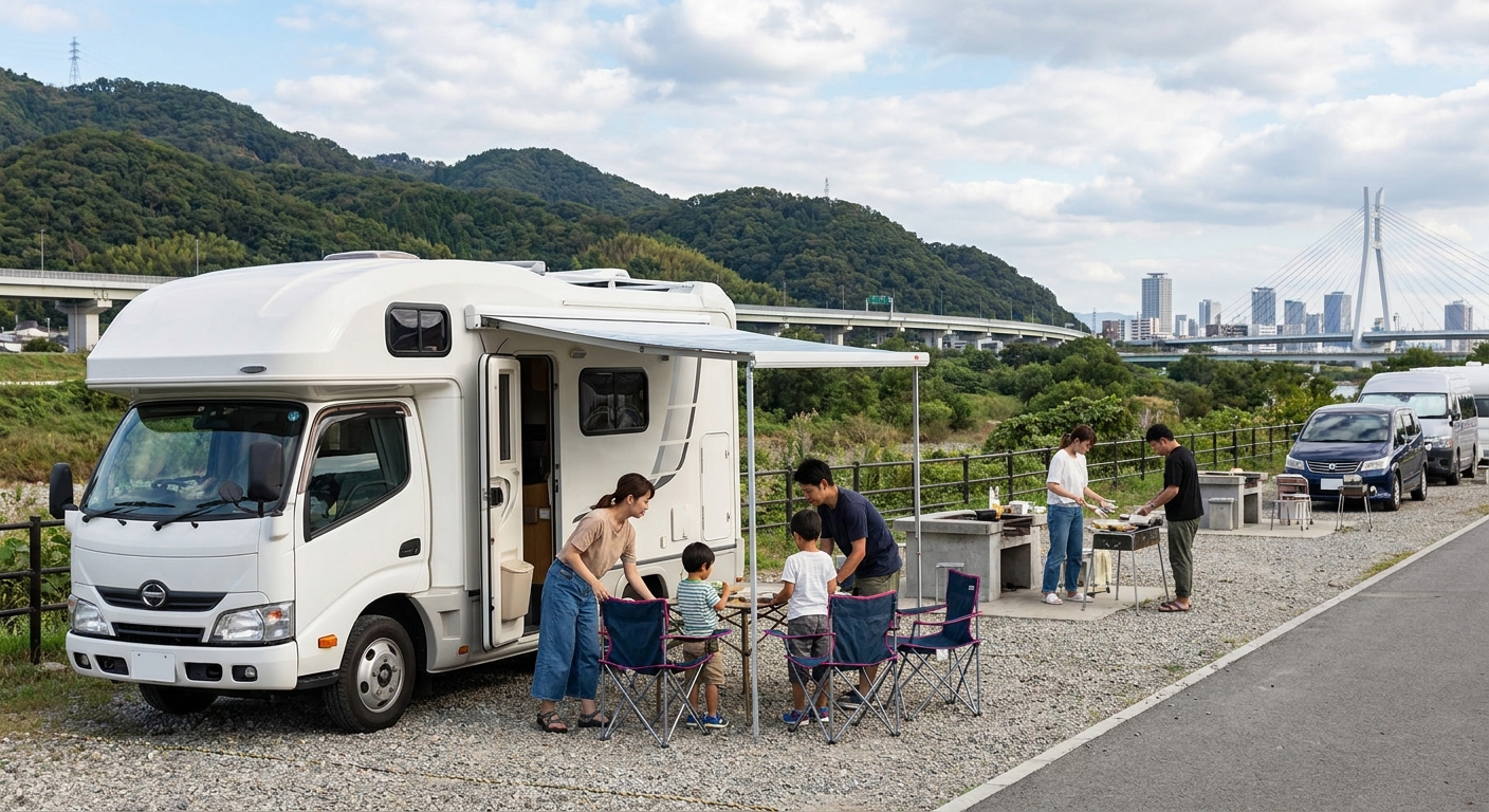 RV travel section-1 for Osaka